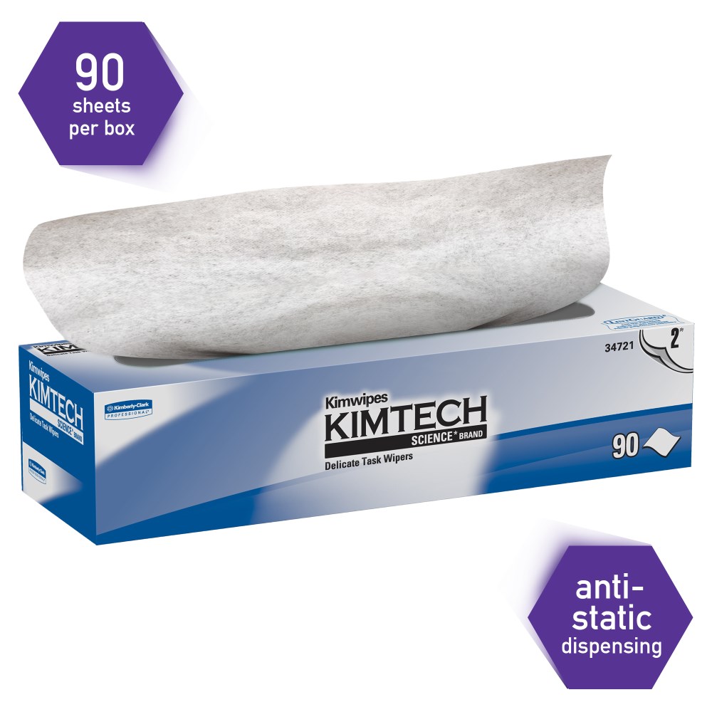 Kimberly Clark® Kimtech® Science® Kimwipes® 34721 Delicate Wipers 